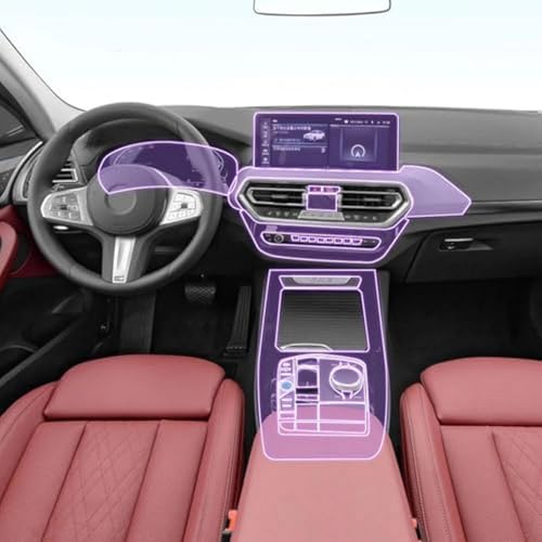 Película protectora de consola BMW iX3 para evitar arañazos en viajes