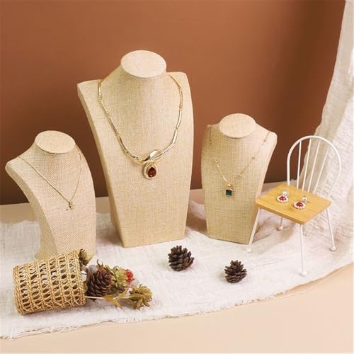 Porte-bijoux créatif moyen avec support de collier et présentoir pour centre commercial - 5