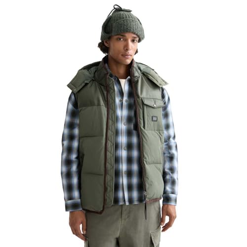 Scotch & Soda Hooded Puffer Vest gilet pour les sorties urbaines et balades
