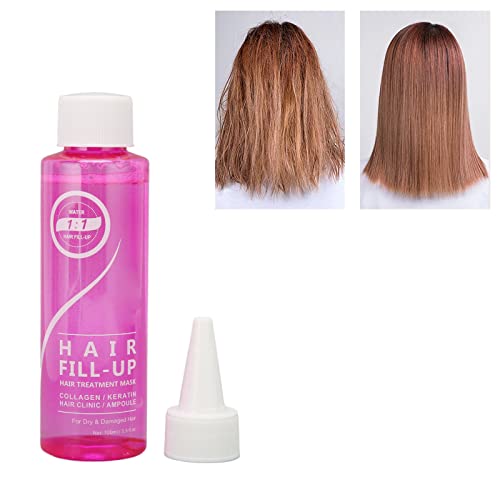 Repara o fluido do cabelo, manutenção dupla 3 segundos Enchimento do cabelo Repara o cabelo danifica