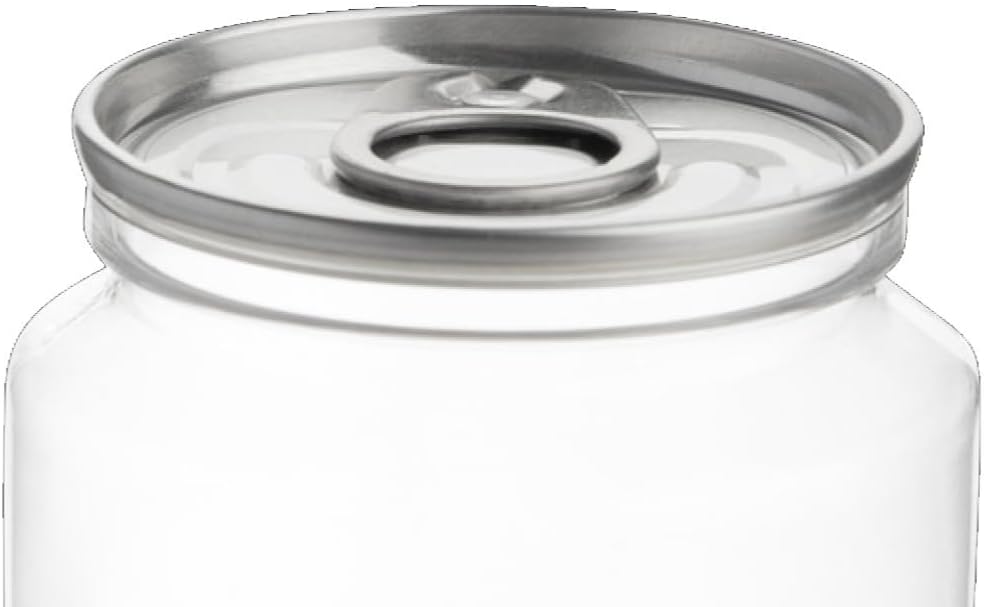 Hammont 100pk Plastic Juice Bottles with Caps – Sealable Smoothie, Boba, & Iced Coffee Cups – Reusable Clear Drink Containers – Compatible With Hammont Automatic Cup Sealers (21 oz (621ml))