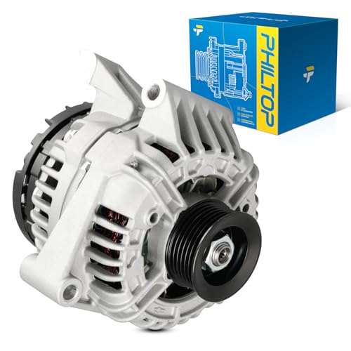 Image of PHILTOP New 11126N Alternator Compatible with Buick, Pontiac, 2005 LaCrosse 3.8L, 2005 Grand Prix 3.8L 120A S6 CW Alternator Replacement