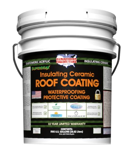 SUPERMAX Roof Coating – 10 Year - Red Earth - 5 Gallon