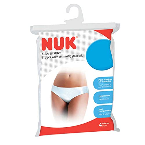 NUK culotte slips jetables pour le séjour en maternité - Petit (36-38) - Lot de 4