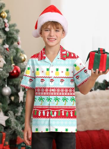 Image of BesserBay Unisex Kids 4th of July Shirt Girls Boys Patriotic Button Down Shirt American Flag Top 4-14 Years