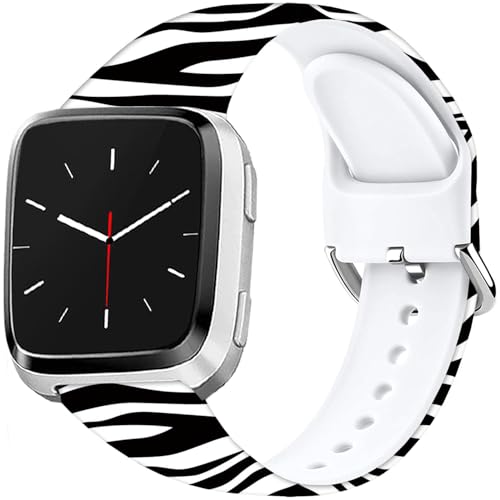 Correa de silicona suave para Fitbit Versa 23mm miniatura 2
