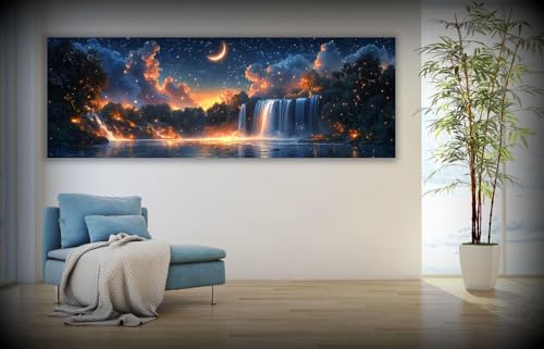 Tableau cascade enchantée pour créer un salon zen et relaxant - 3