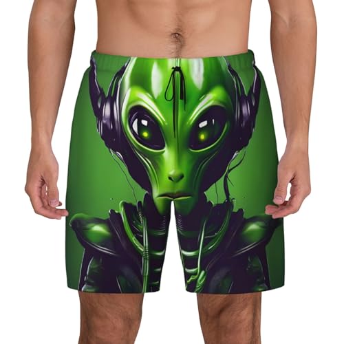 Short de bain vert extraterrestre homme : fini les maillots lourds qui collent