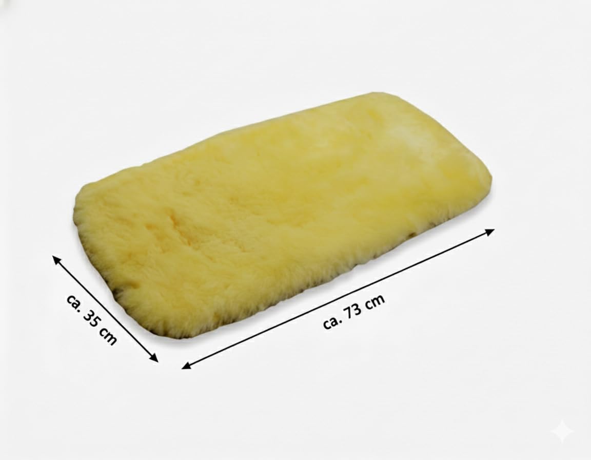 Naturasan Universal Lammfell Sitzauflage 73 x 35 cm medizinisch gegerbt