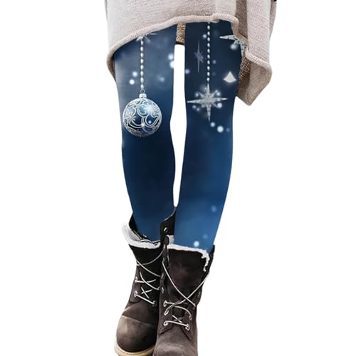 Leggings de mujer navideños cómodos para entrenar y lucir un estilo festivo en invierno