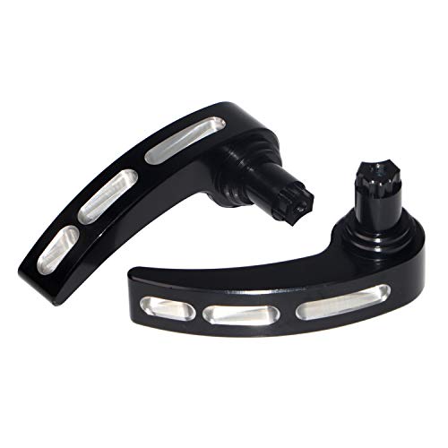 Cubiertas de pestillo para alforjas CNC negras para Harley Touring Road Glide Electra Glide Street Glide Road King 2014-2023 miniatura 5