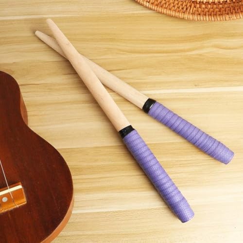 Baquetas Maibachi para tambor Taiko de madera con mango antideslizante miniatura 5