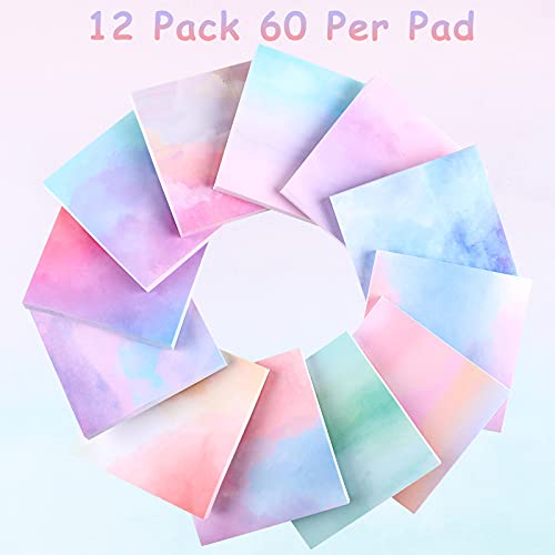 Blocs de notes adhésives aquarelle ciel étoilé 720 feuilles