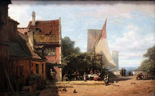 Cuadro de Carl Spitzweg para renovar la decoración del dormitorio con un lienzo vintage