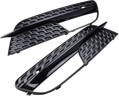 Calandre voiture pour A5 et grille de pare-chocs avant inférieure cellulaire fermée 1 paire