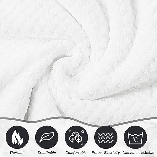 Image of 4 Pcs Towel Wrap for Women Waffle Spa Robe with Adjustable Closure Elastic Top Lightweight Wraps for Bath Shower