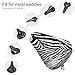 Zebra Texture Bike Seat Cover Waterproof and Dustproof Adjustable Soft Saddle Cushion Covers