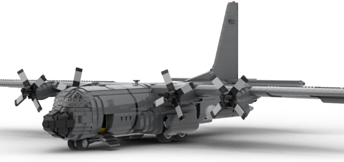 Technic C-130 Transport Aircraft Building Kit, Military Series Building Blocks Set (4911PCS)