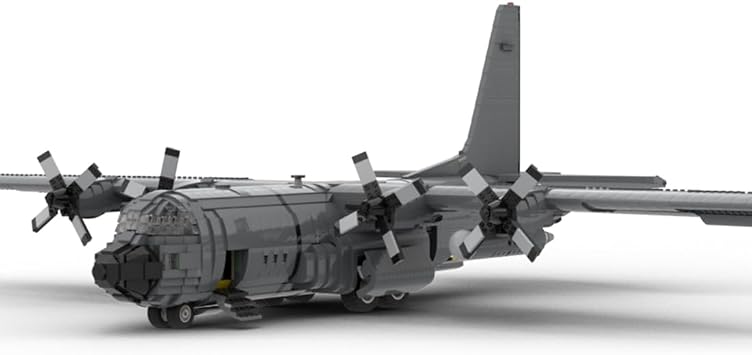 Technic C-130 Transport Aircraft Building Kit, Military Series Building Blocks Set 4911PCS