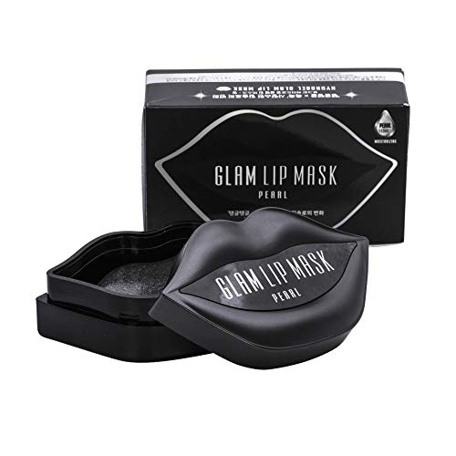 BEAUUGREEN HYDROGEL GLAM LIP MASK PEARL - 50g 20pcs  Lip mask Moisturizing and Hydration for Plumping and Chubby lips No Parabens