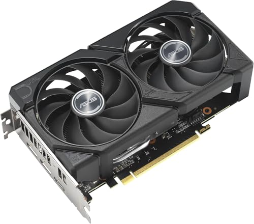 Dual AMD Radeon RX 9060 XT, Scheda Grafica 16G GDDR6, 128 Bit, PCIe 5.0, 1 HDMI 2.1, 2 DisplayPort 2.1, Ventole Axial-Tech, Tecnologia 0db, GPU Tweak III, Nero, DUAL-RX9060XT-16G - Scheda video - Immagine 3