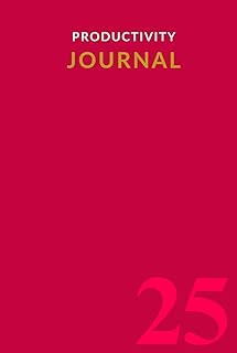 3-Month Productivity Journal 2025, Productivity Tools for Motivation & Discipline, Weekly Planner Growth Prompts, Undated Quarterly Planner Journal for Women & Men in Business