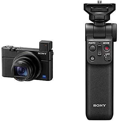 Sony RX100 VII | Advanced Premium Bridge Camera (1.0-Type Sensor, 24-200 mm F2.8-4.5 Zeiss Lens, Eye Tracking Autofocus for Human and Animal, 4K Movie Recording and Flip Screen)