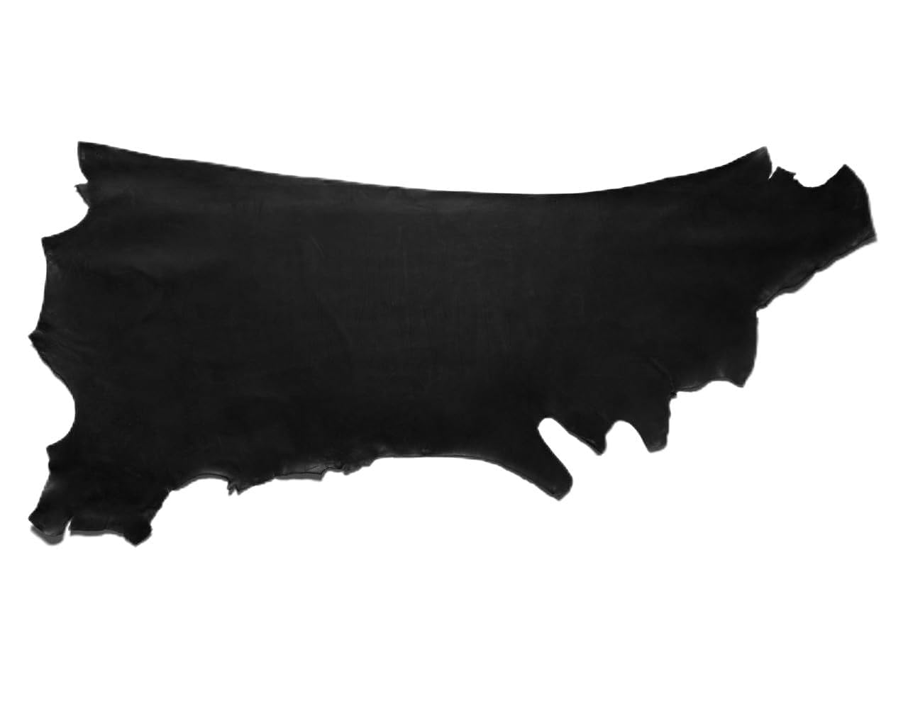 Buckleguy.com Wickett & Craig Skirting Leather, Side, Black