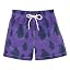 Penguins Dark Purple