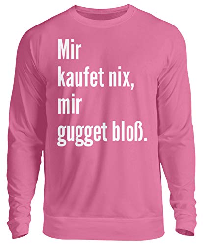 Pull rose original rigolo en taille M à offrir pour un anniversaire