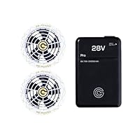 Amazon.co.jp: 長信ジャパン GB-POWER GB428 + GF1 空調服対応