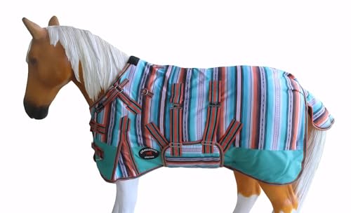 Image of Challenger 1200D Miniature Weanling Donkey Pony Horse Foal Winter Blanket Serape 51984B