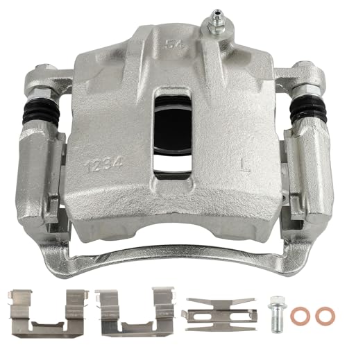 Image of SCITOO Front Left Brake Caliper With Bracket 19B2848 Compatible For Hyundai For Elantra 2002-2005