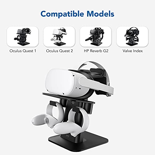 KIWI design VR-houder Compatibel met Quest/Quest 2 headset en controller voor Quest/Quest 2 / Rift/Rift S/HTC Vive/Vive… - Image 3