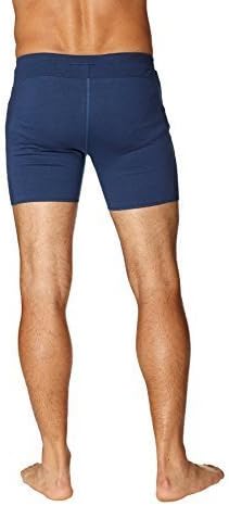 4-rth Mens Transition Yoga Shorts (Extra Small, Solid Royal Blue)