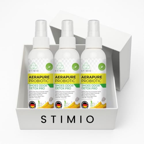 Dile adiós al mal olor de pies – Spray para zapatos probióticos para calzado – Elimina sudor y bacterias sin perfume ni químicos