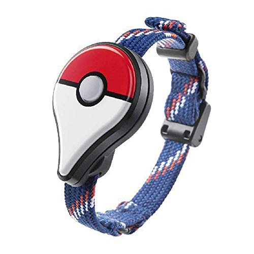 Pulsera USB Cargador Base Inteligente Pulsera Cargador Recargable Litio Batería para Pokémon Go Plus - Negro, Free Size
