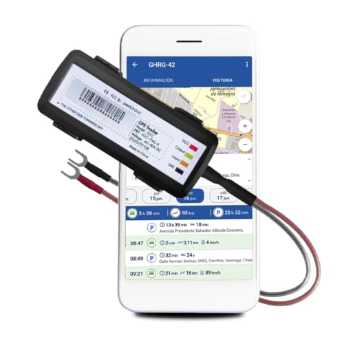 GPS7000 4G Nascosto GPS Tracker Per Auto | Monitoraggio in Tempo Reale 24/7 | Accesso alla Posizione da Desktop e Mobili...