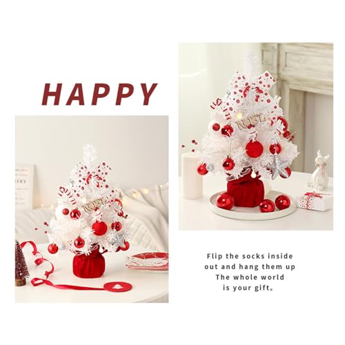 Árbol de Navidad pequeño para escritorios sin espacio y con música 7