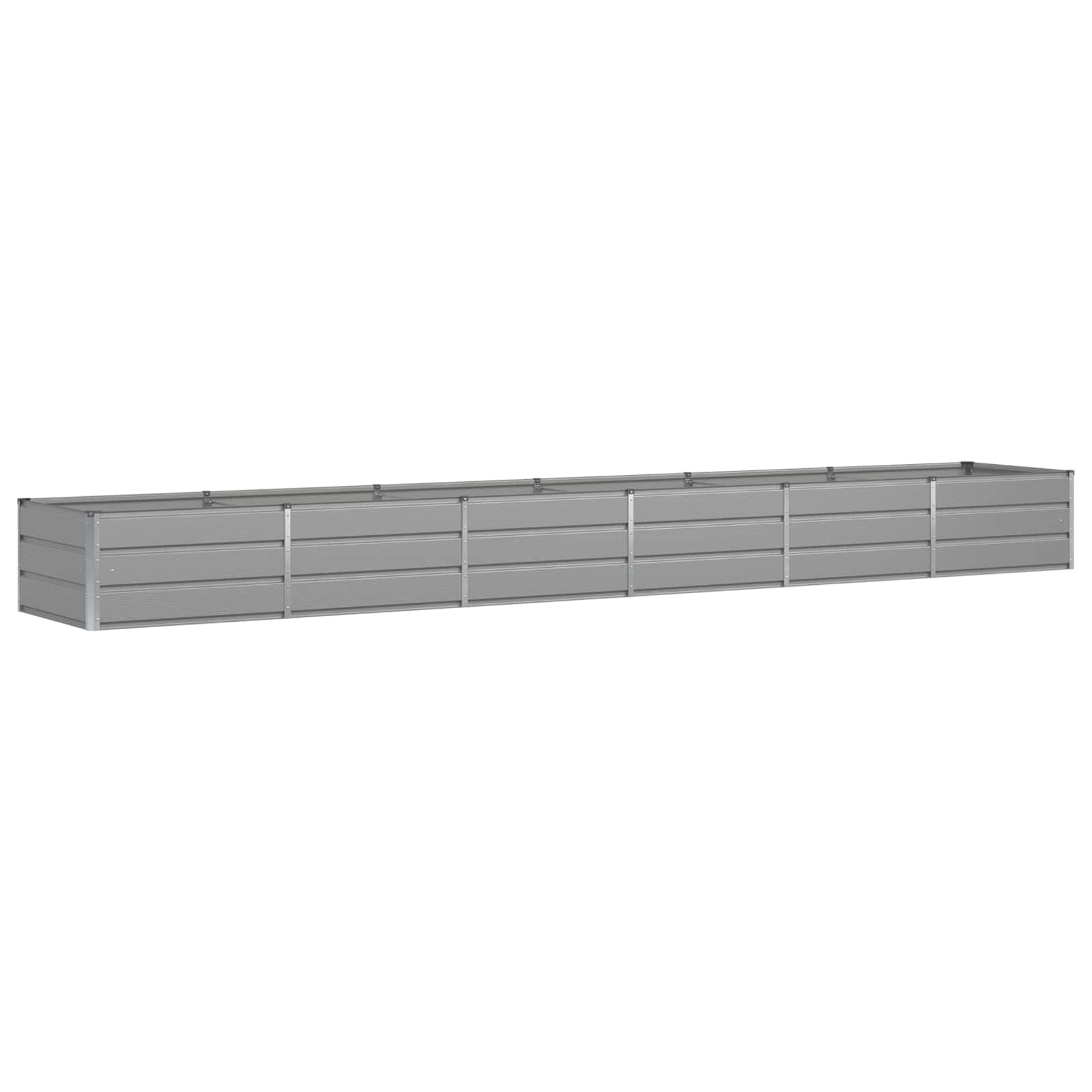 Ogrodnik Stal Plastik Jasnoszary 480x80x45 cm | Do użytku wewnątrz pomieszczeń, nowoczesny design, łatwy montaż, wytrzymała roślina