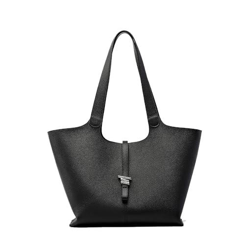 Sac d'épaule en cuir véritable PDSSUNNY pour le travail et le bureau