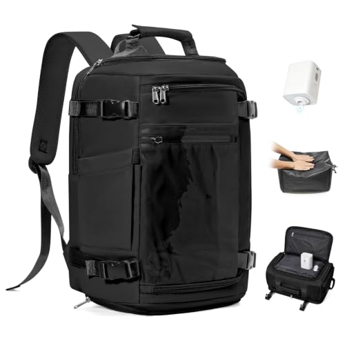 BJLFS Torba Kabinowa 40x30x20 Plecak Próżniowy z Pompką Wizzair Ryanair Bagaż Podręczny 40 x 20 x 25 Plecak Podróżny 40x30x20 Samolot Easyjet Cabin Bag 45x36x20 Wodoodporna Torba na Laptopa