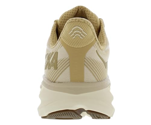 HOKA Clifton 9 Mens Shoes Size 10.5, Color: Wheat Shifting Sand
