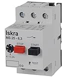  ISKRA / Ernst GmbH Motorschutzschalter MS25-6,3 4,0-6,3 A 690V/50 Hz