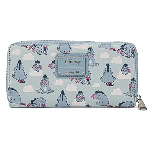 Loungefly Disney Winnie the Pooh Eeyore Zip Around Faux Leather Wallet, Multi3