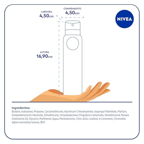 NIVEA Kit Desodorantes Antitranspirante Aerosol Nivea Men Original Protect 48h 150ml - 2 unidades