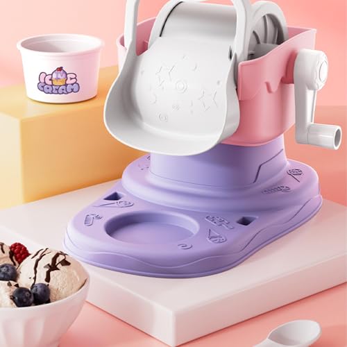 Eismaschine - Softeismaschine | Manuelle Schnelle Ergebnisse Eismaschine, Sorbet und langlebige Eismaschine – Bild 3