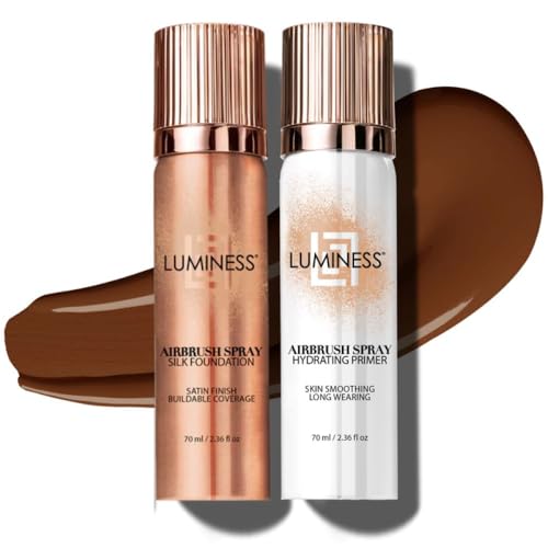 LUMINESS Silk Airbrush Spray Foundation & Primer Kit