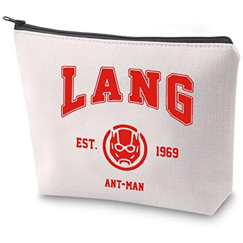 ZJXHPO Superhero Fans Gift Superhero Cosmetic Bag LANG EST 1969 Movie Makeup Zipper Pouch Bag For Her, LANG 1969, 23.5*17 cm Cover
