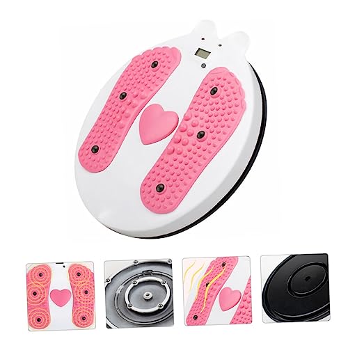 Mipcase 1 Conjunto De Placa Massageadora Aparador De Torção De Cintura Disco De Torção Pesoa Ab Esti